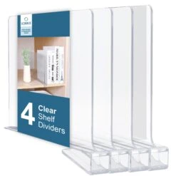 Clear Shelf Divider Set (Clip-On) 33 Clear Shelf Divider Set (Clip-On) -Sorbus Decor Shop 9 09d4dba2 69b5 4f00 a976 ac2b827a6e05