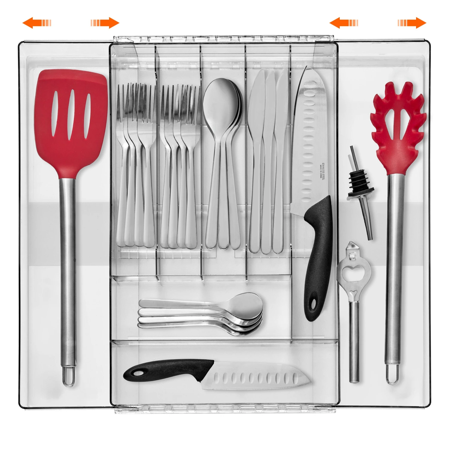 Expandable Kitchen Drawer Organizer & Utensil Tray 22 Expandable Kitchen Drawer Organizer & Utensil Tray - Image 20