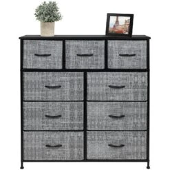 9 Drawer Wide Tall Dresser -Sorbus Decor Shop 9 8daf44c4 94fa 4f76 9c59 afcd40c41d0a