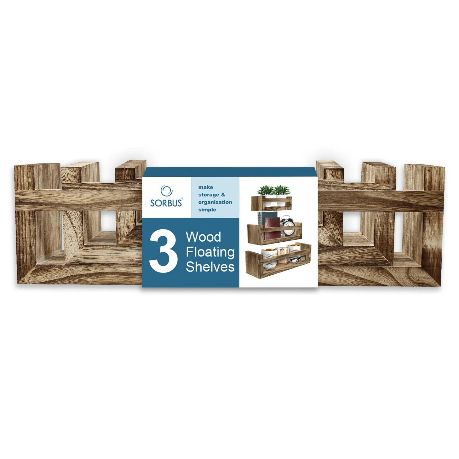 Farmhouse Floating Ledge Shelves (Set Of 3) 13 Farmhouse Floating Ledge Shelves (Set Of 3) - Image 11