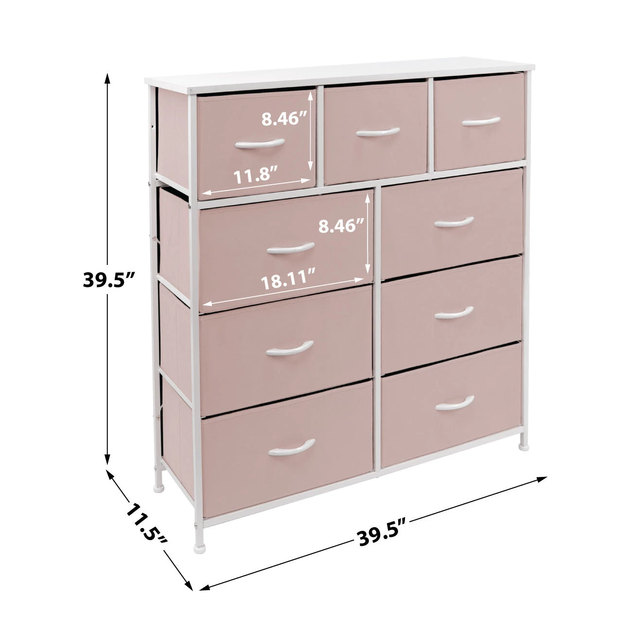 9 Drawer Wide Dresser 16 9 Drawer Wide Dresser - Image 14