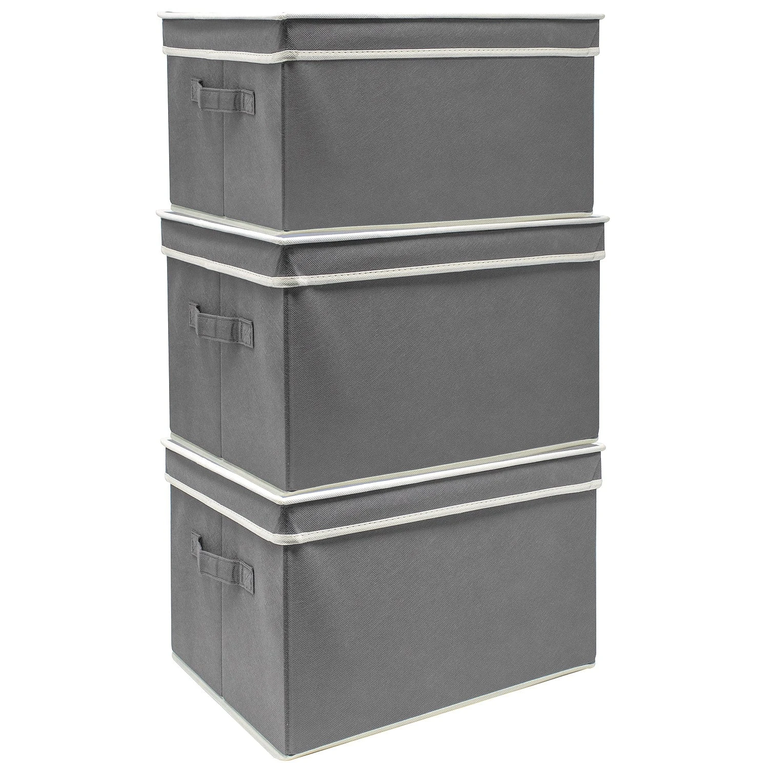 Storage Box Bins With Lid (Set Of 3) 19 Storage Box Bins With Lid (Set Of 3) - Image 17