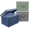 Storage Box Bins With Lid (Set Of 3) 1 Storage Box Bins With Lid (Set Of 3) -Sorbus Decor Shop BSKTBX Mix 2