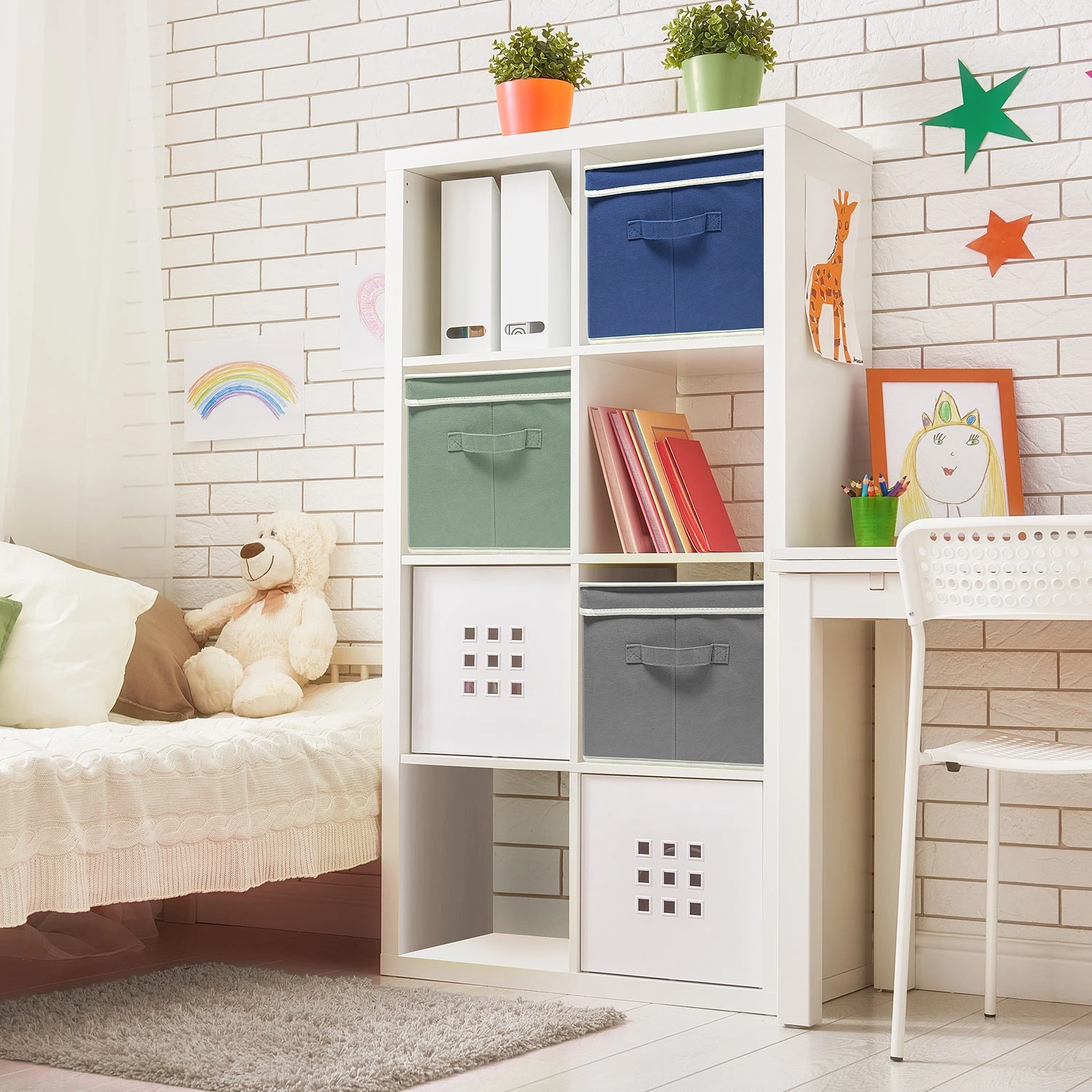 Storage Box Bins With Lid (Set Of 3) 6 Storage Box Bins With Lid (Set Of 3) - Image 4