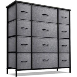 12 Drawer Tall Wide Dresser