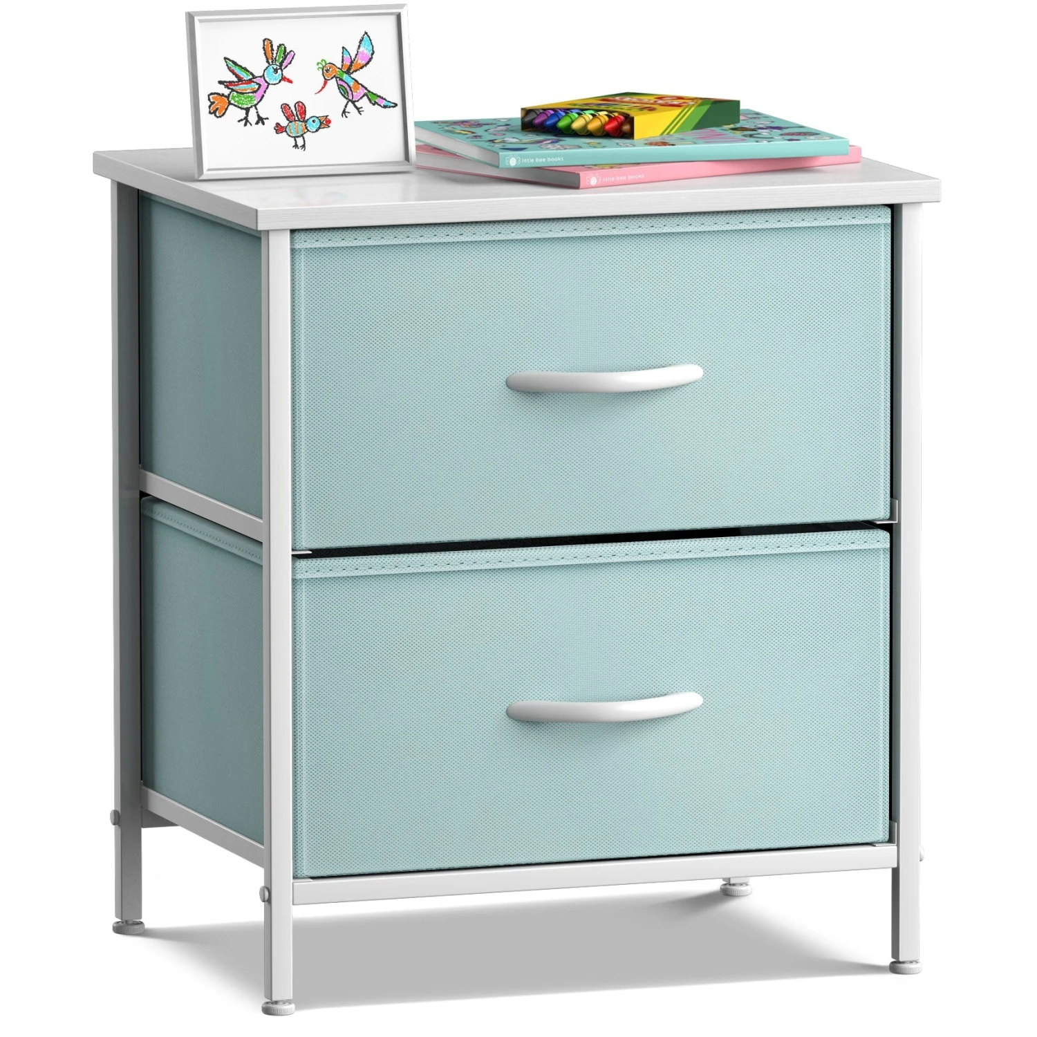2 Drawer Display Nightstand 3 2 Drawer Display Nightstand