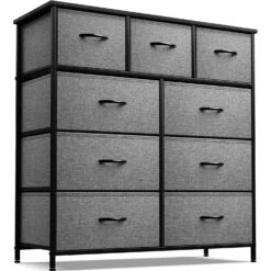 9 Drawer Wide Tall Dresser