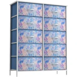 10 Drawer Tall Vertical Dresser -Sorbus Decor Shop DRW CU10 TID1 1