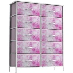 10 Drawer Tall Vertical Dresser -Sorbus Decor Shop DRW CU10 TID2 1