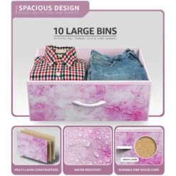 10 Drawer Tall Vertical Dresser -Sorbus Decor Shop DRW CU10 TID2 2