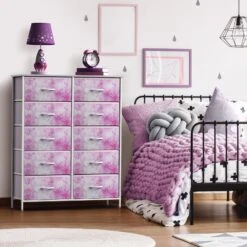 10 Drawer Tall Vertical Dresser -Sorbus Decor Shop DRW CU10 TID2 4