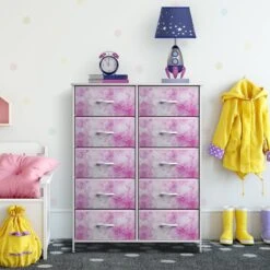 10 Drawer Tall Vertical Dresser -Sorbus Decor Shop DRW CU10 TID2 5