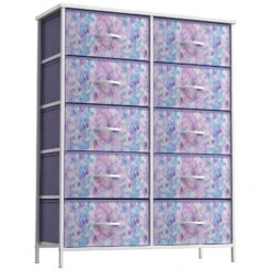 10 Drawer Tall Vertical Dresser -Sorbus Decor Shop DRW CU10 TID3 1