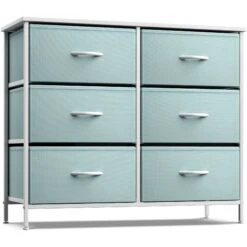 6 Drawer Fabric Dresser