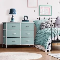 6 Drawer Fabric Dresser 26 6 Drawer Fabric Dresser -Sorbus Decor Shop DRW CU6 AQ 5