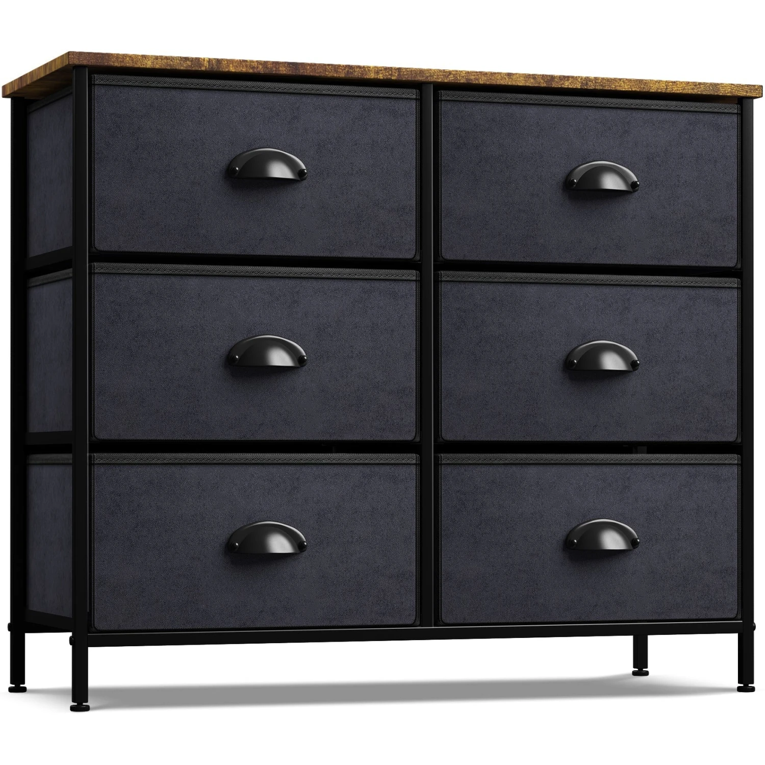 6 Drawer Dresser (Wood Top) 3 6 Drawer Dresser (Wood Top)