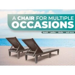 Adjustable Folding Outdoor Chaise Lounge Chair 18 Adjustable Folding Outdoor Chaise Lounge Chair -Sorbus Decor Shop EBCMobile