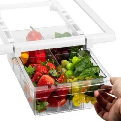 Attachable Pull Out Fridge Drawer