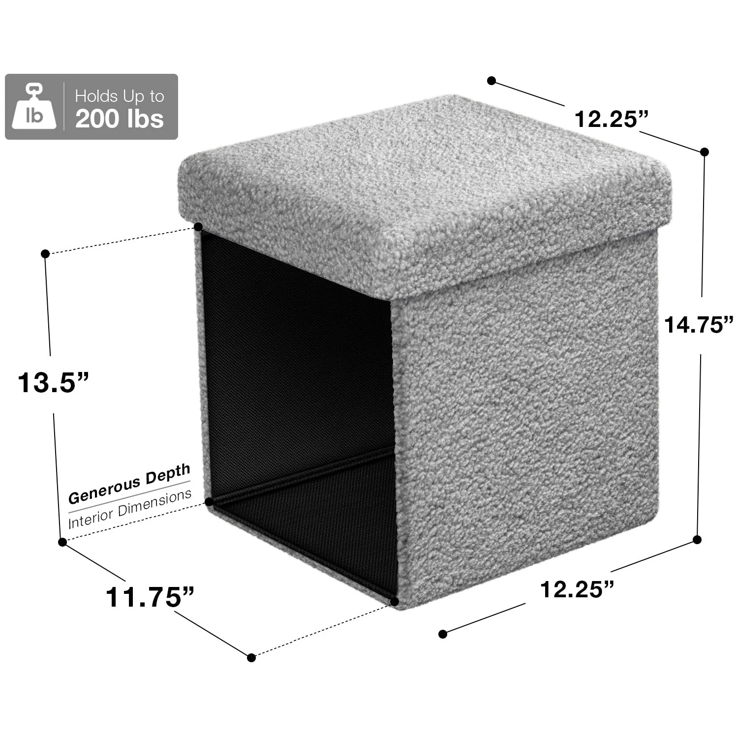 Teddy Storage Ottoman 8 Teddy Storage Ottoman - Image 6