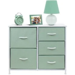 5 Drawer Dresser Nightstand 27 5 Drawer Dresser Nightstand -Sorbus Decor Shop GRN 5