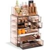 Makeup Organizer Drawer Set (7 Drawer) -Sorbus Decor Shop MUP SET 34BRN 01