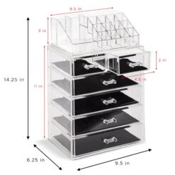 Makeup Organizer Set Tray (6 Drawer) -Sorbus Decor Shop MUP SET 42 04