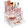 Cosmetic Storage Box (6 Drawer 3Pc) 1 Cosmetic Storage Box (6 Drawer 3Pc) -Sorbus Decor Shop MUPJEWELRY TALLCLEAR2
