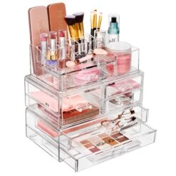 Cosmetic Storage Box (6 Drawer 3Pc)