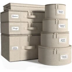 Dinnerware Storage Set Of 8