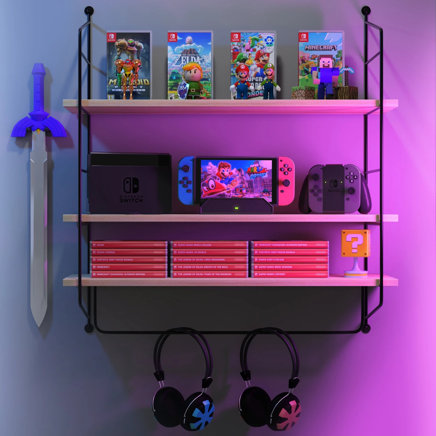 Floating Bathroom Shelf With Metal Brackets (3 Tier) 20 Floating Bathroom Shelf With Metal Brackets (3 Tier) - Image 18