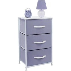 3 Drawer Display Nightstand 28 3 Drawer Display Nightstand -Sorbus Decor Shop PRP 1