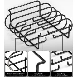 Grilling Rack Non-stick -Sorbus Decor Shop RIB RACK6