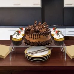 Acrylic Display Riser Stand 23 Acrylic Display Riser Stand -Sorbus Decor Shop Riser LG 5 2