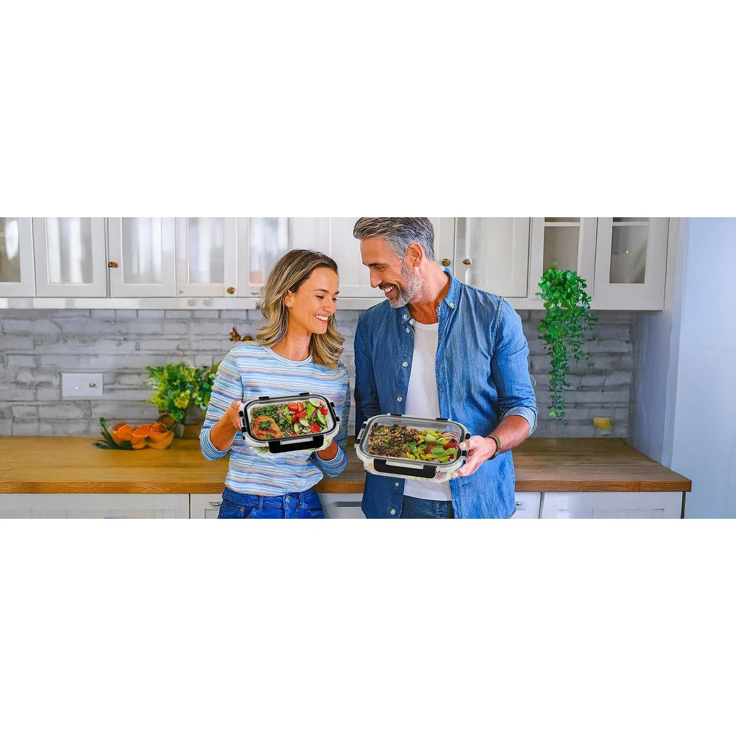 Glass Round Food Containers With Airtight Lids (8 Pack) 21 Glass Round Food Containers With Airtight Lids (8 Pack) - Image 19