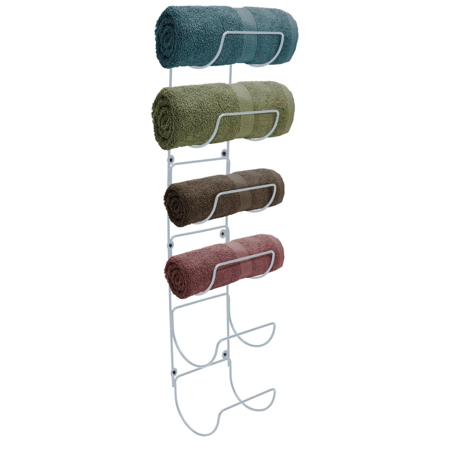 Wall Mount Towel Holder (6 Tier) 7 Wall Mount Towel Holder (6 Tier) - Image 5