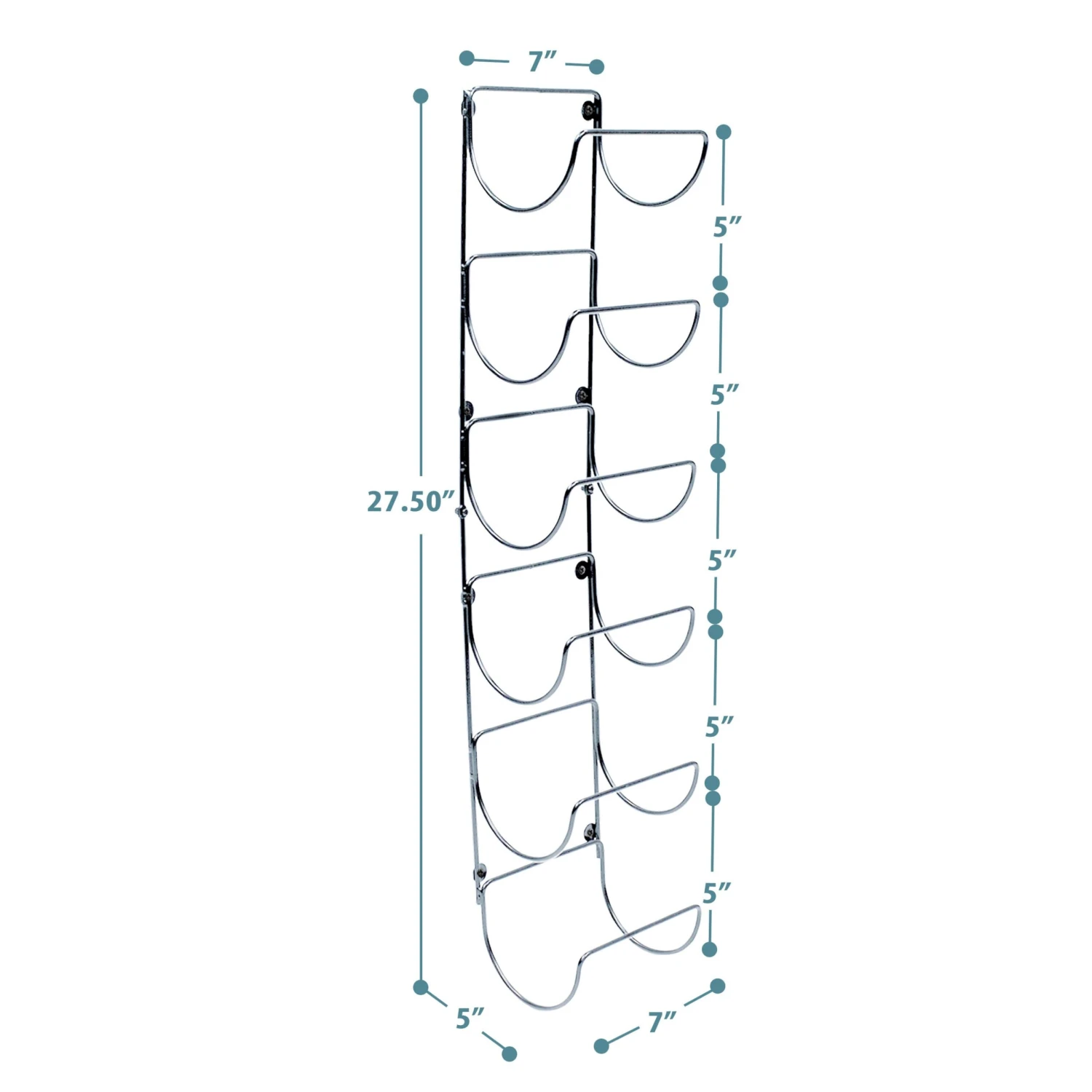 Wall Mount Towel Holder (6 Tier) 14 Wall Mount Towel Holder (6 Tier) - Image 12