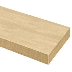 Wall Mounted Floating Shelves (5 Pack) -Sorbus Decor Shop Swatch Maple