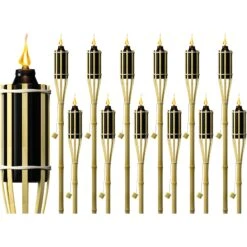 Matney Refillable Outdoor Metal Torches