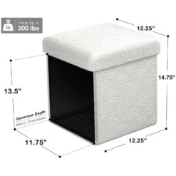 Teddy Storage Ottoman 39 Teddy Storage Ottoman -Sorbus Decor Shop WH 6