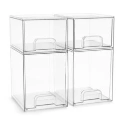 Acrylic Organizer Storage Drawers (4 Drawer) 19 Acrylic Organizer Storage Drawers (4 Drawer) -Sorbus Decor Shop ab 07cd9860 a2fe 4aa2 8104 9eb3bcc4d6ec