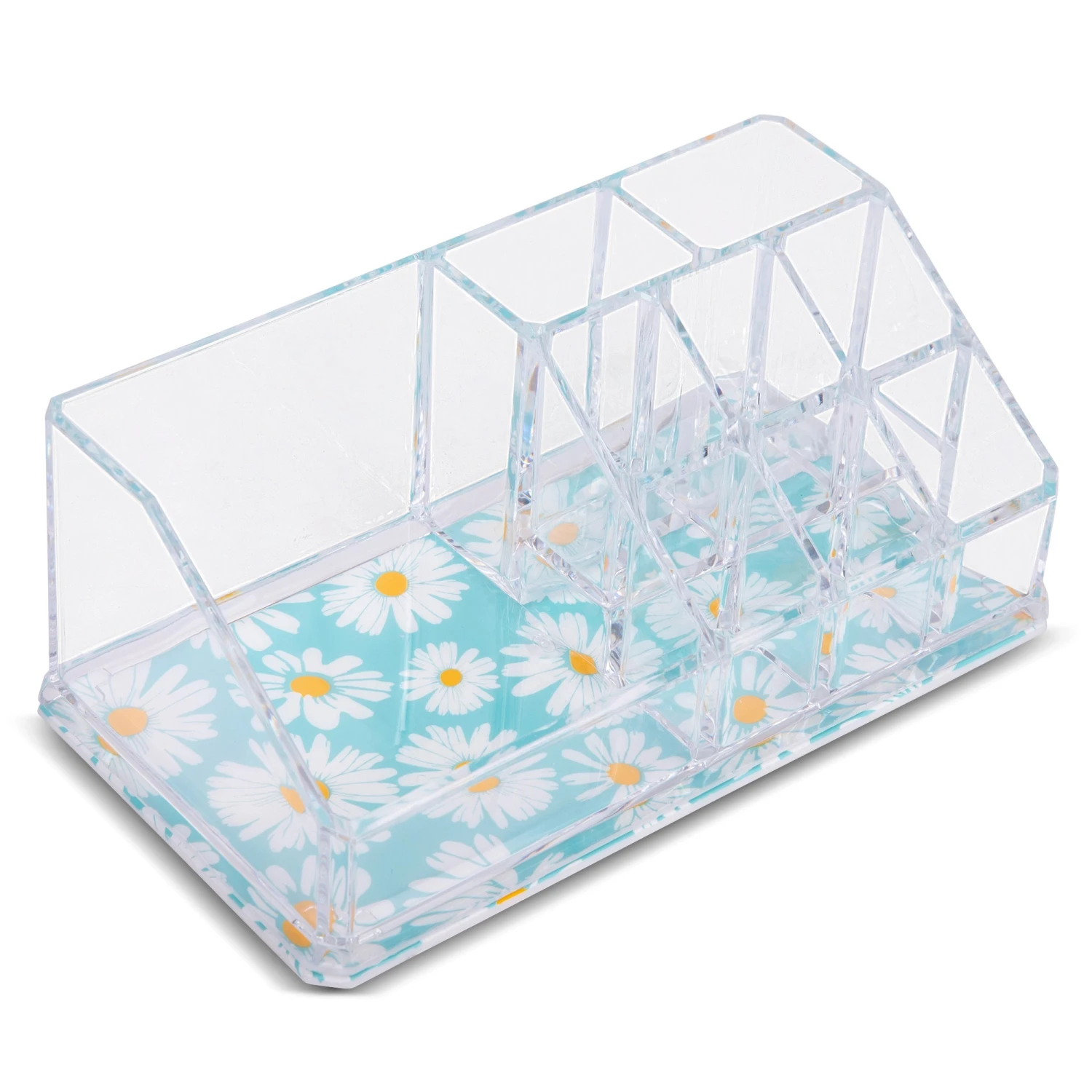 Mini Organizer (9 Slots Daisy Print) 3 Mini Organizer (9 Slots Daisy Print)