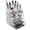 Makeup Organizer Set (7 Drawers Marble) -Sorbus Decor Shop mup set 34mbl 2